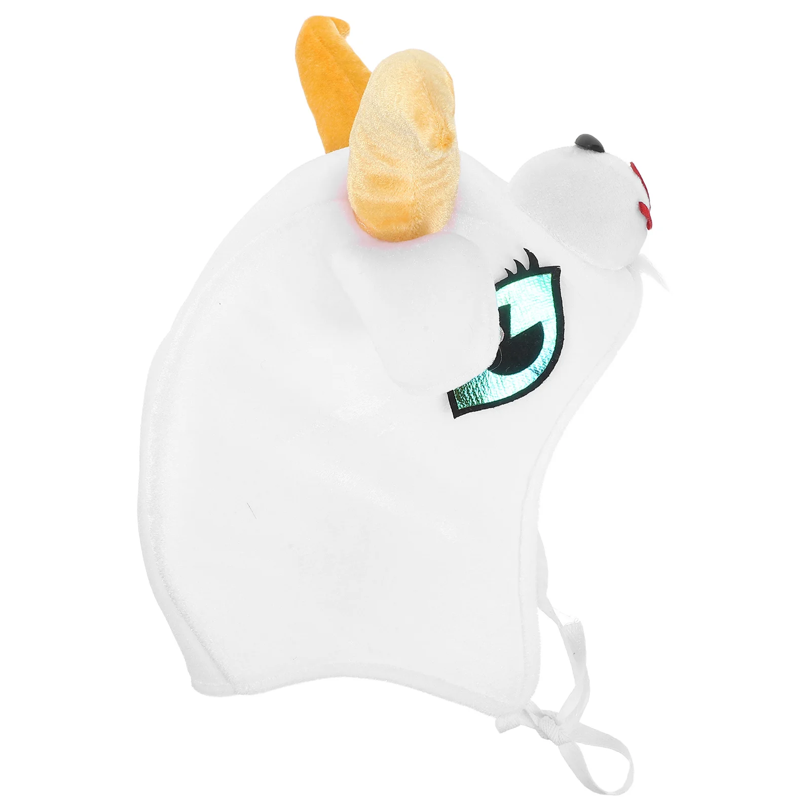 Cartoon Ziege Kopfbedeckung Hut Niedliches Tierohr-Design für Party Cosplay Fotografie Requisiten Rollenspiel Zubehör Leicht