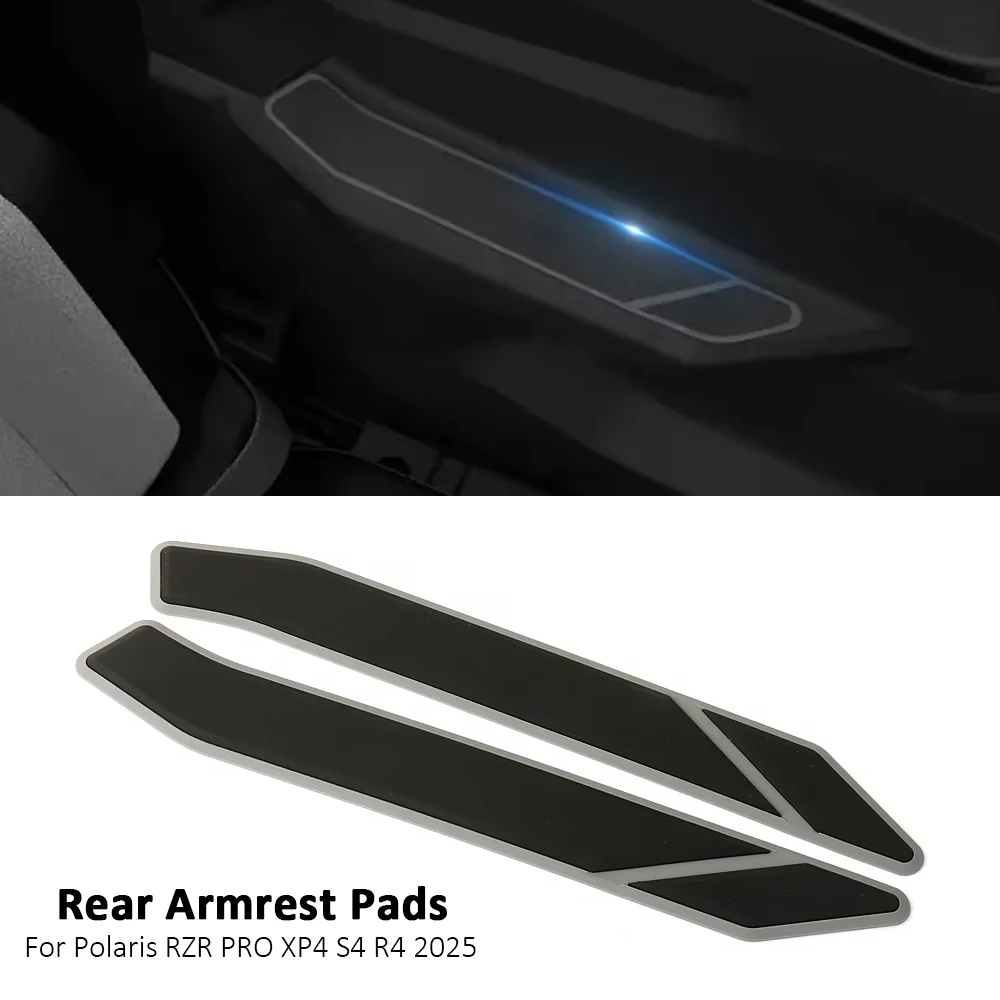 

New Accessories Rear Doors Armrest Pads Left Right Kit UTV For Polaris RZR PRO XP4 Ultimate S4 Premium R4 Sport 2025