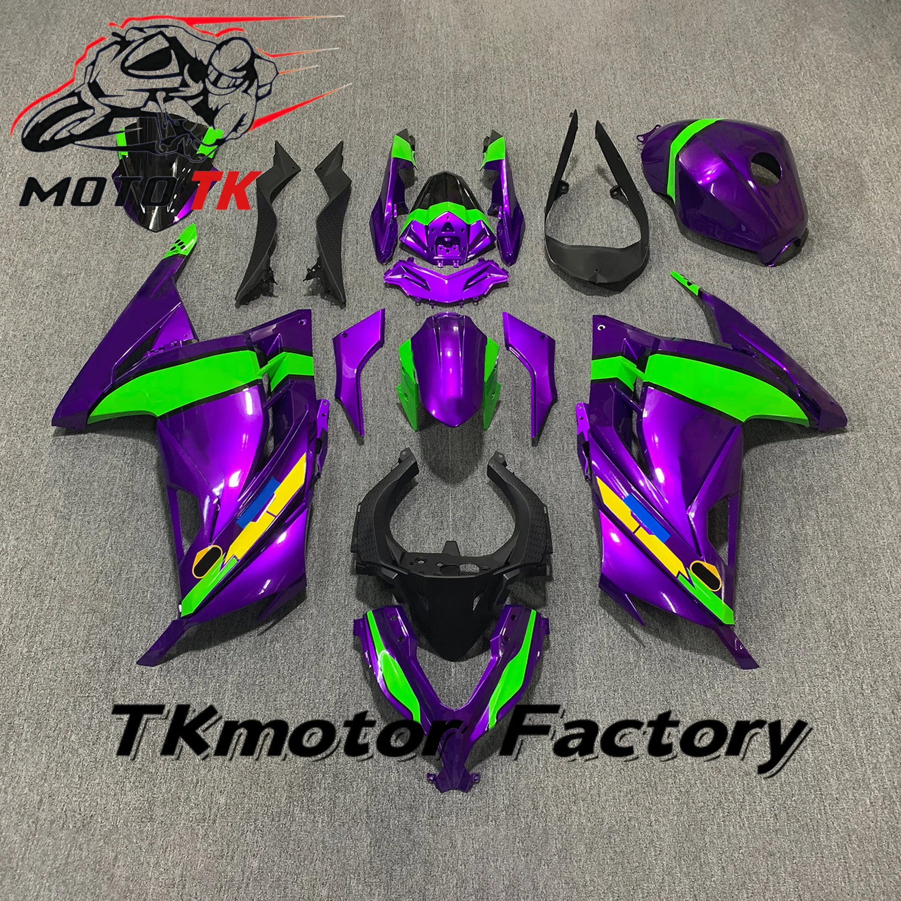 

Injection fairings kit for Kawasaki Ninja 250R EX250 2013-2017 sport fairing kits 250R 13-17 black Red, blue, green