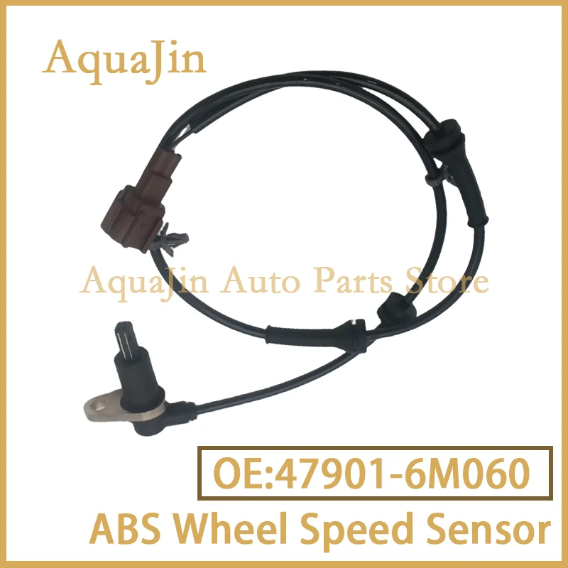 

47901-6M060 Датчик скорости заднего левого колеса ABS для Nissan Sunny N16 350z Z33 Sylphy B15X Infiniti V35 47901-2Y060 ALS285 5S10731