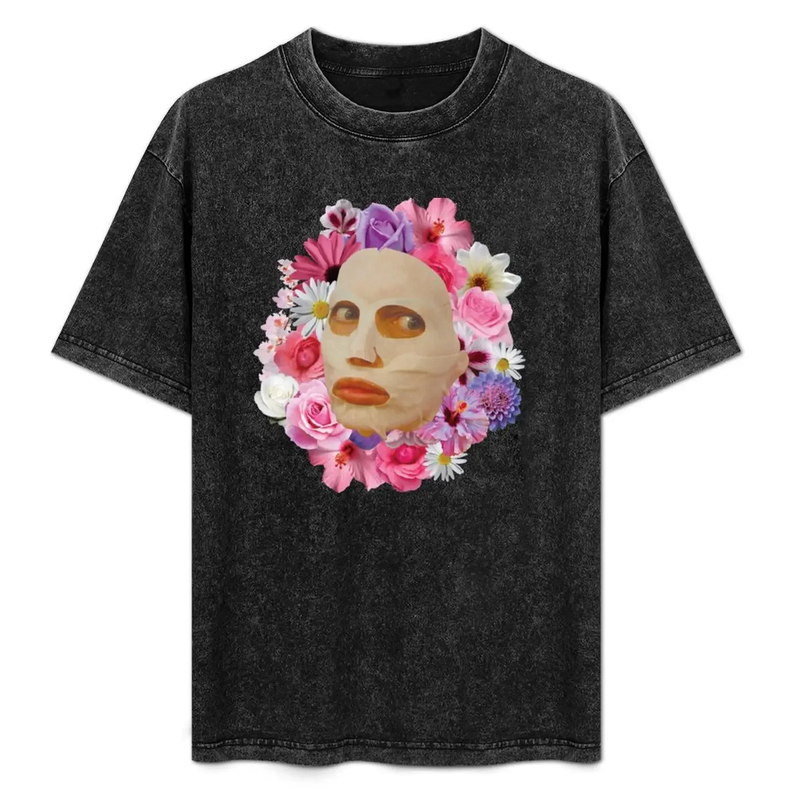 

Alyssa Edwards Beauty Mask With Flowers - Rupaul's Drag Race T-Shirt plus sizes man clothes custom t shirt designer t shirt men
