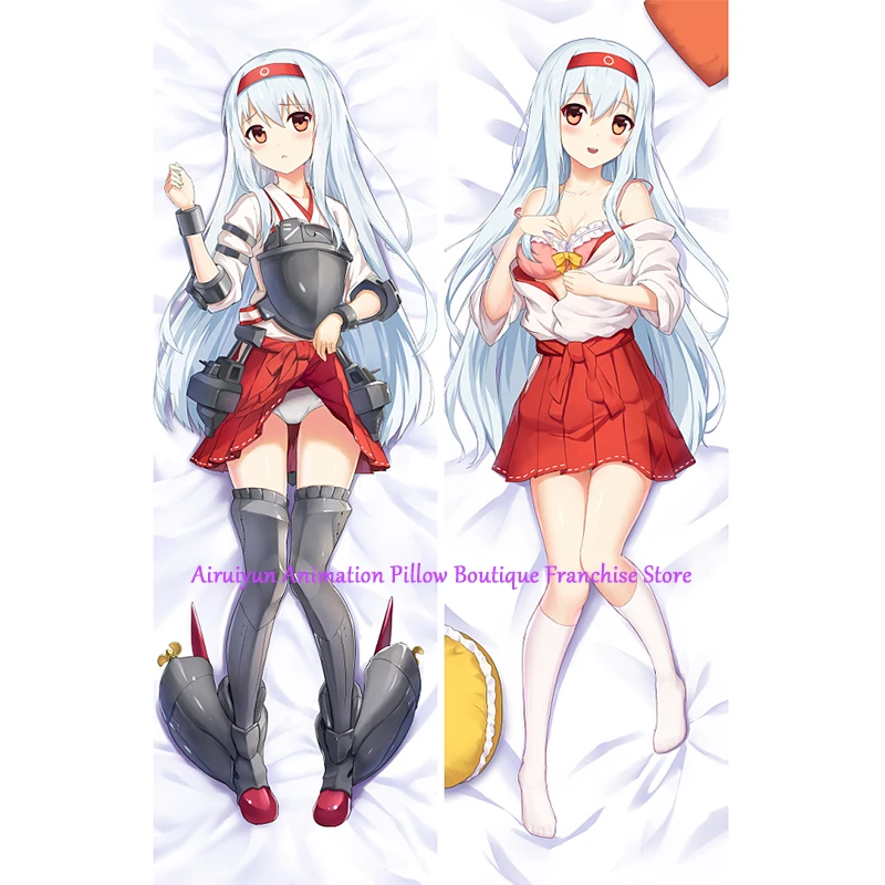 

Anime Dakimakura Pillow Case Shoukaku Sexy and Busty Beautiful Girl Double-Sided Halloween Decoration