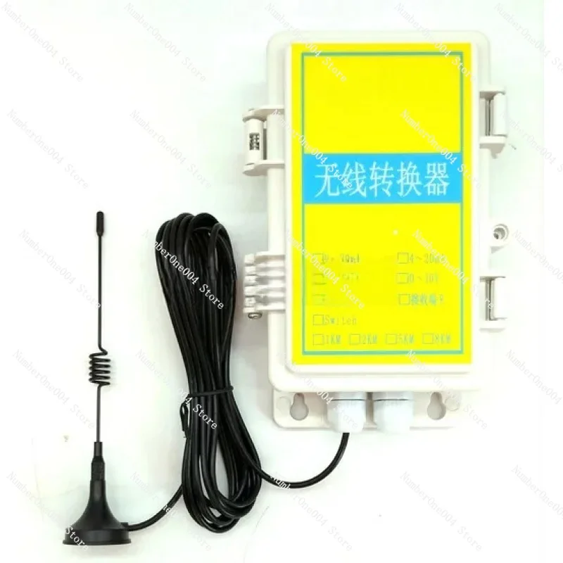 To Wireless Wiring High Precision 1-4 Channel 4-20MA 0-10V Analog Radio Conversion 3Km 8Km