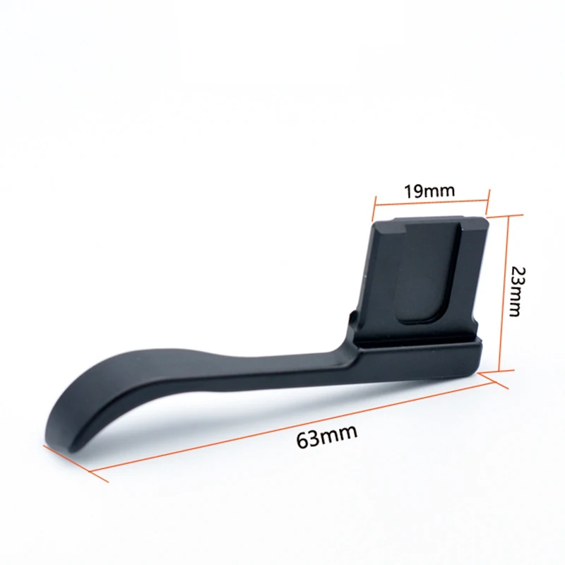 Liga de alumínio Thumb Grip Shoe Protector, sapato resto, feito de liga de alumínio para Sony A7C Handle