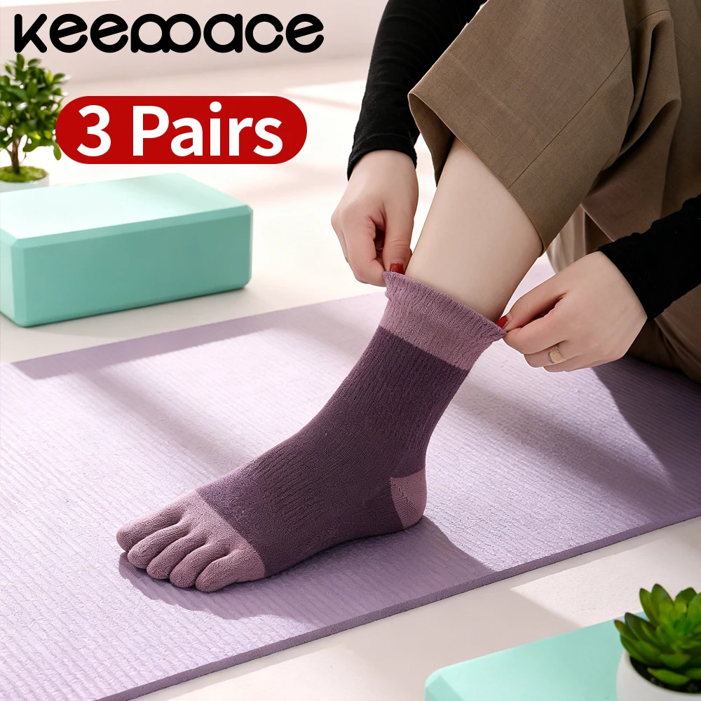 Keeppace 3 Paar Baumwollsocken – Yoga Blocks Bewertung und Preis