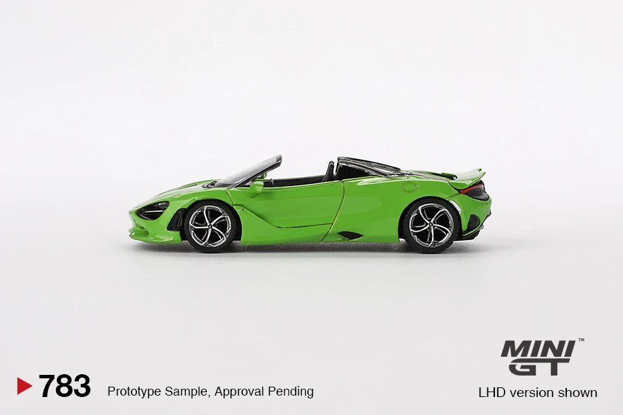 MINIGT 1:64  750S Spider Mantis Green  Diecast Model Car