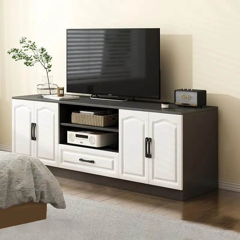 

TV cabinet living room household bedroom small apartment modern simple storage integrated