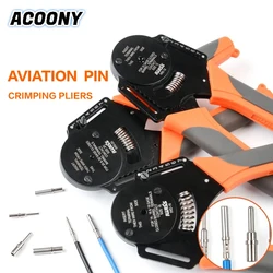 1pcs IWD-12/16/20 Solid Barrel Pins Plug Spring Terminal Cable Crimper Aviation Hand Tools 20-22 Awg Crimping Plier Clamp Tools