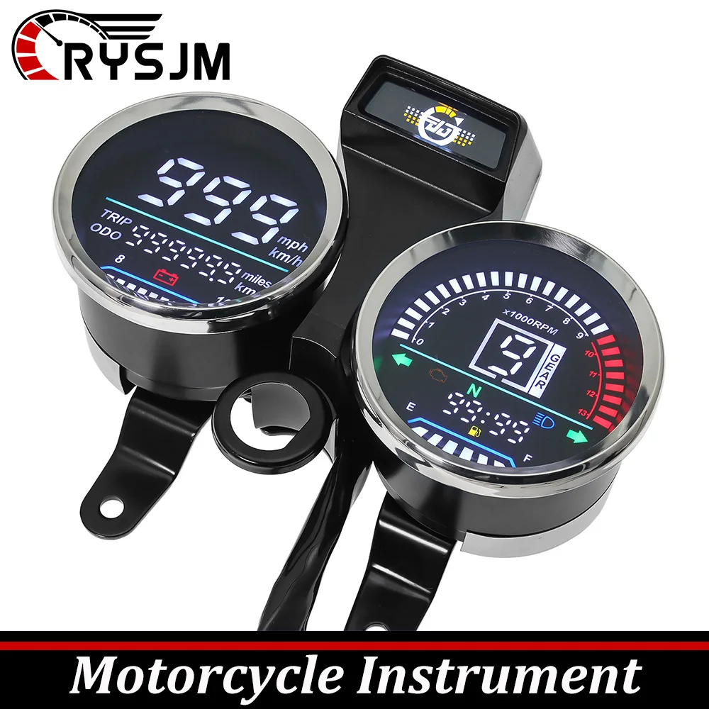 

* Водонепроницаемый мотоциклетный спидометр, об/мин, прибор для скорости мотоцикла для Suzuki GN 125, тахометр, одометр, панель датчика