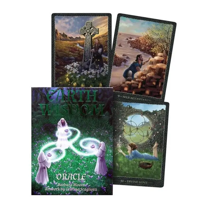 

Earth Wisdom Oracle Cards Full English Version Cards Deck Tarot Fun Party Essential Board Game