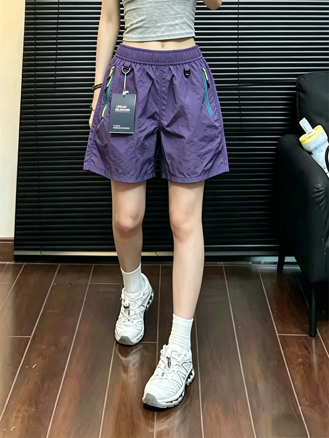 

Quick Dry Short Pants Fitness Beachwear Shorts for Men And Women Summer Running Sports Cycling Four-Legged Outerwear Beach Pants