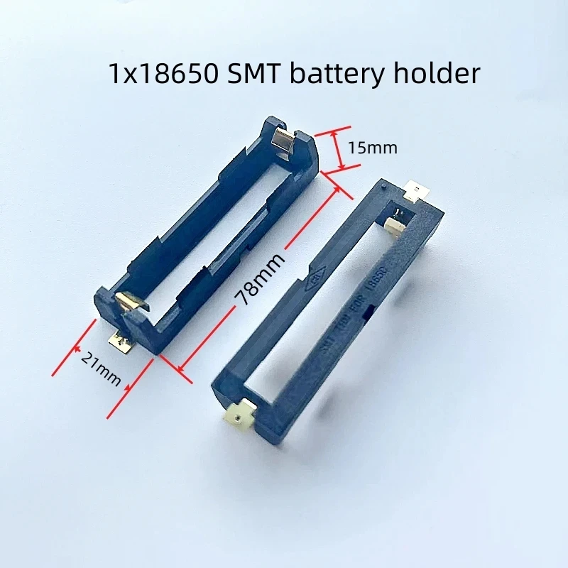 18650 SMT Battery Box Flame Retardant And High-Temperature Resistant SMD Battery Holder Can Be Connected In Series And Parallel