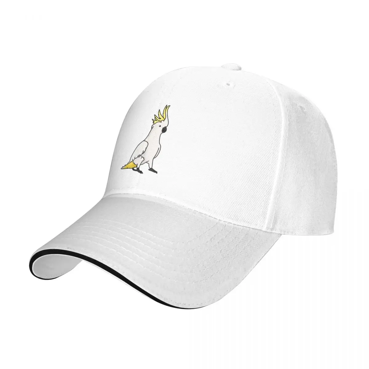 Sulphur Cockatoo Baseball Cap Fashion Beach Bobble Hat Mens Hats Women's