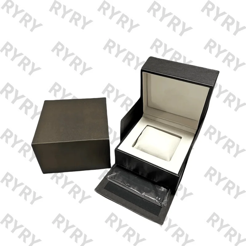 Factory Supplier Outlet New Blue Watch Box Luxury Brand Gift Cases With Booklet And Can Customiza Wooden  Watch Storage Box