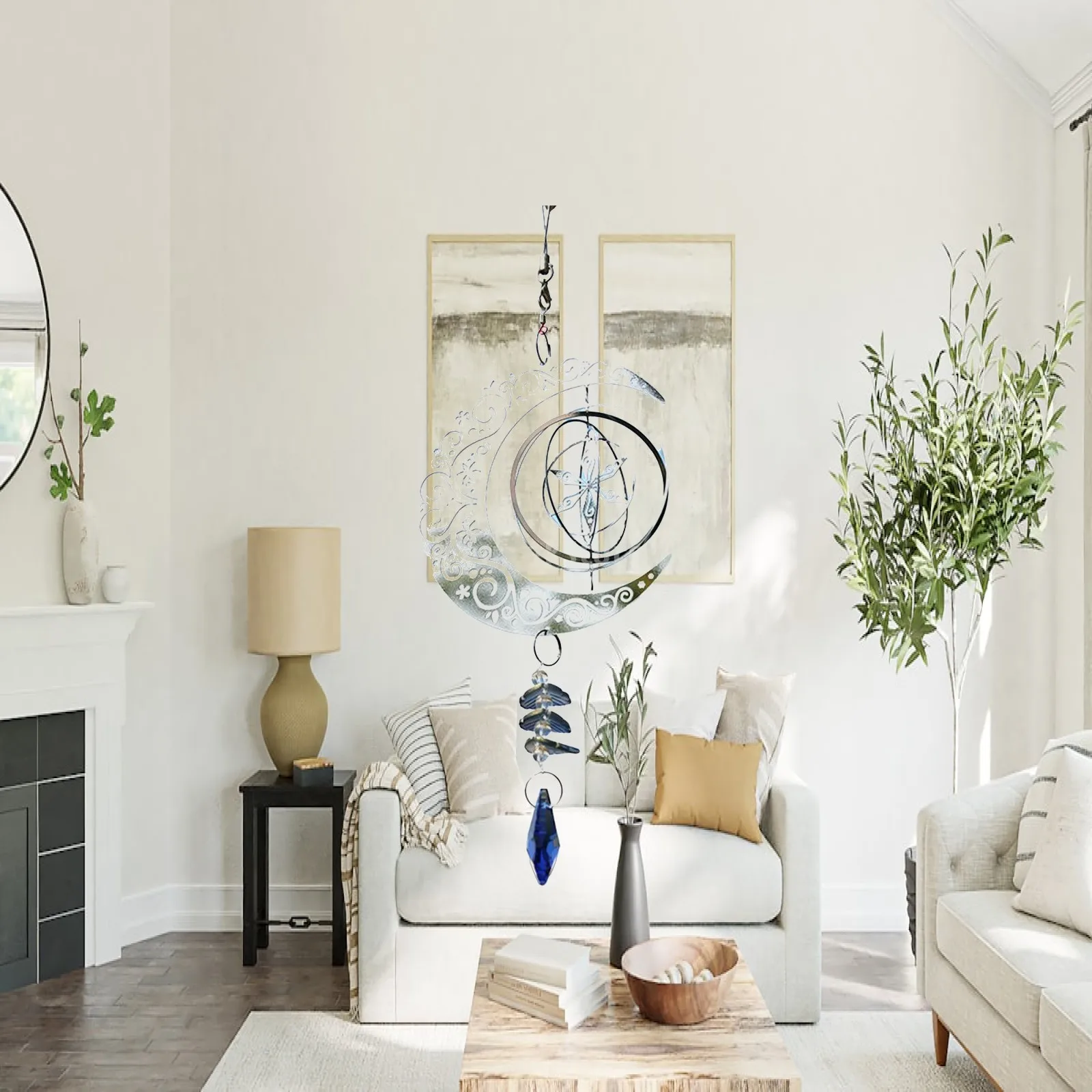 Wind Chime Wall Hanging Home Outdoor Indoor Balcony Bedroom Yard Decor Gifts