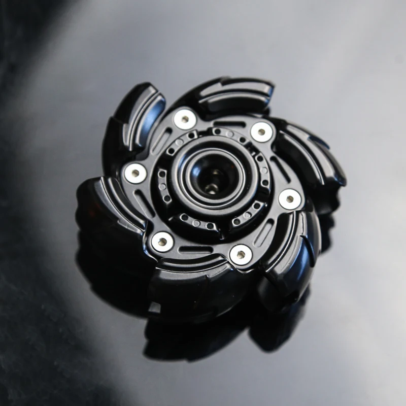 Armadura de explosión de Metal Fidget Spinner juguete de liberación de estrés de Metal giroscopio de explosión mejor Spinner rotación de alta calidad