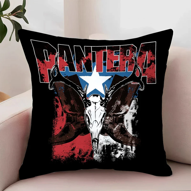 P-PANTERA Cushion Covers for Decorative Cushions Pillowcases for Pillows 45x45 Pillowcase 40x40 Home Decoration Pillow Cover Bed