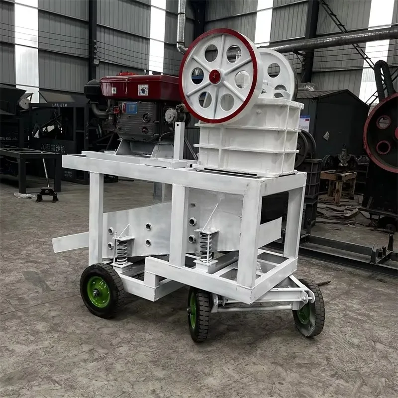 PE150X250 Small Mobile Stone Crushing Machine Jaw Crusher for Gravel Screening And Crushing Plant Best Stone Machinery