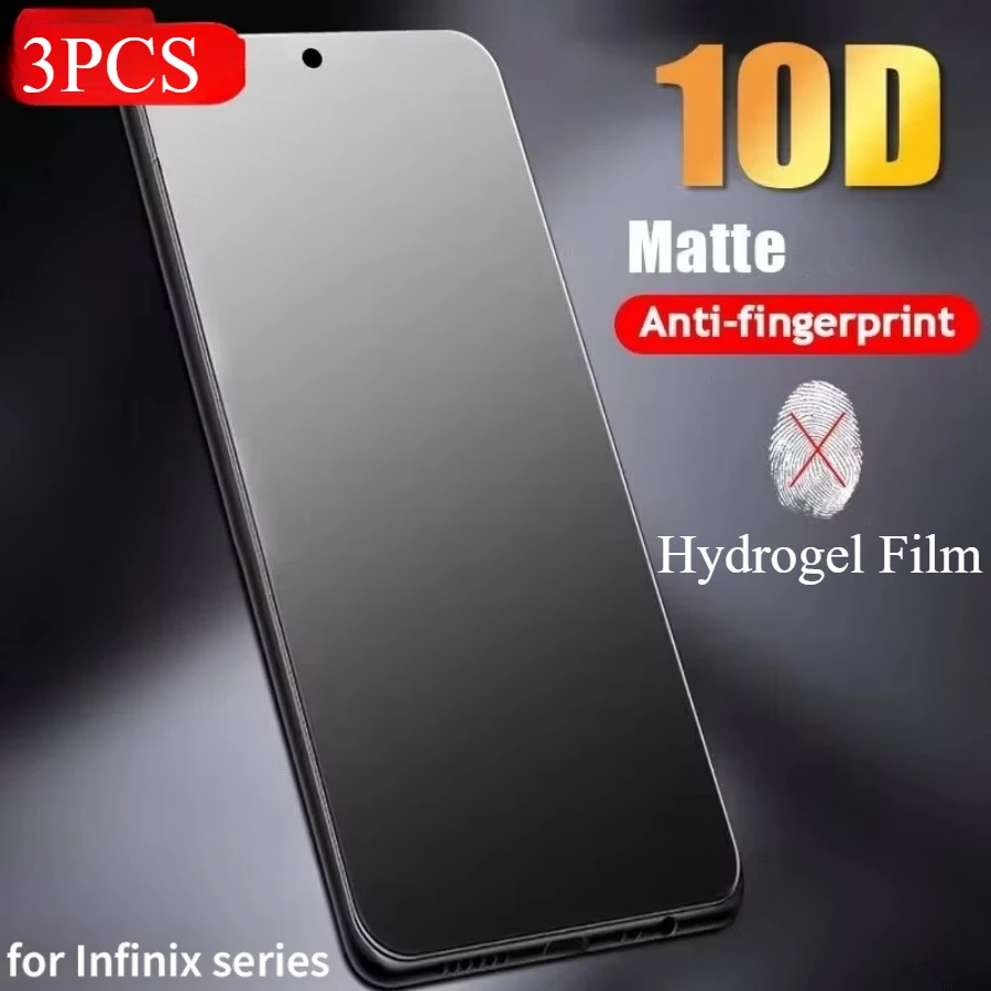 Matte Hydrogel Film for Infinix Note 50 GT 20 10 Pro Screen Protector Infinix Hot 40 40i 30i 30 Smart 8 Pro 7 6 Smart 9 HD Film - view 2