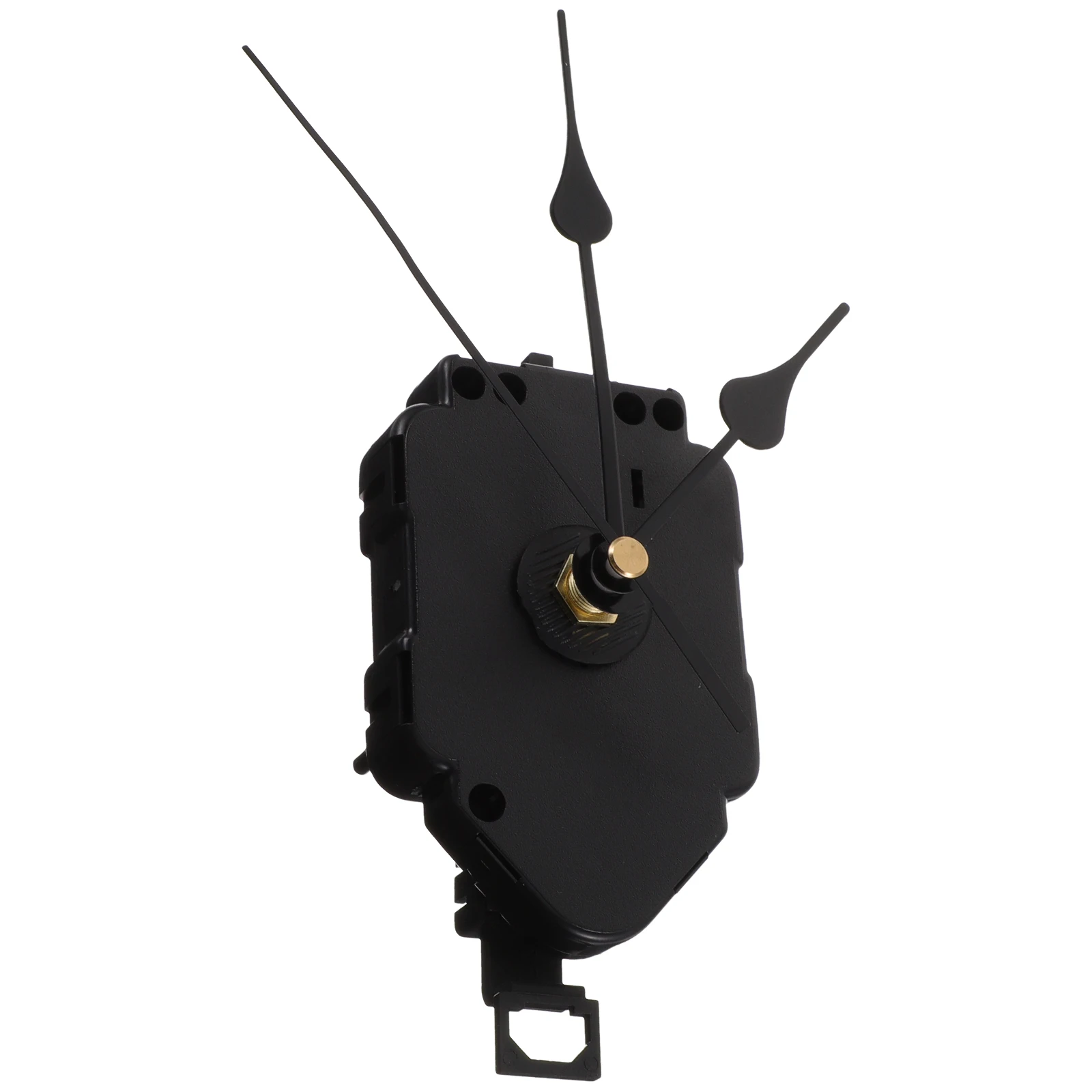 

Silent Quartz Clock Movement 6168 Swing Mechanism DIY Repair Black Seconds 7-030 Boxed Shaft 12mm 5mm Thread Operated
