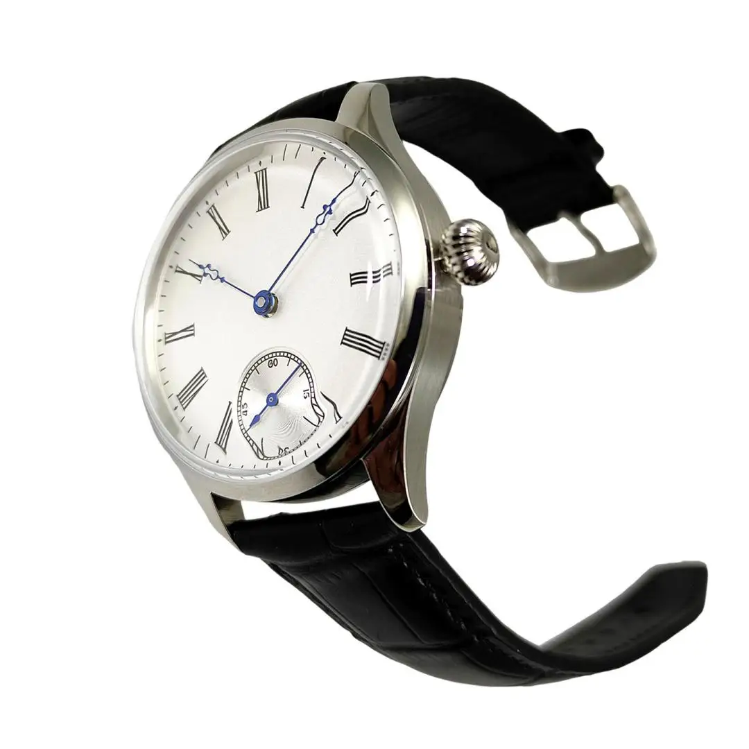Vakuy Manual Watch 40mm, Vintage Business, Seagull ST3621 Movt, Jones Sword Hands, Roman Dial, Bubble Crystal