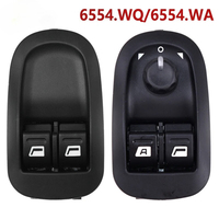 For Peugeot 206 2000-2009 Car 6554.WQ 6554.WA Power Window Control Switch Mirror Button 6554WQ 6554WA