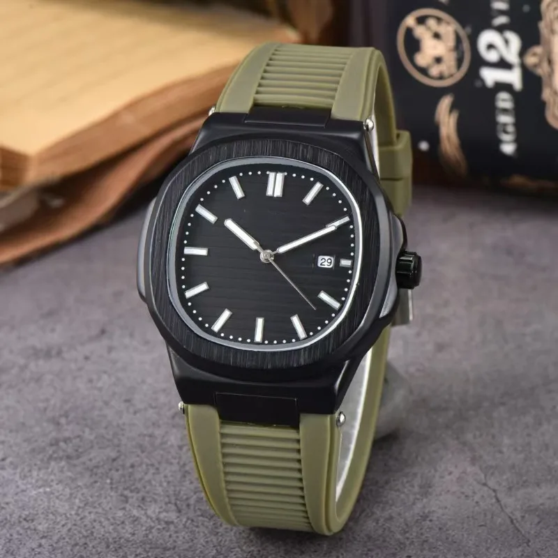 2025 Men's Parrot Design Watch Stainless Steel Band Quartz Movement Luminous Hands Waterproof Calendar Business Casual