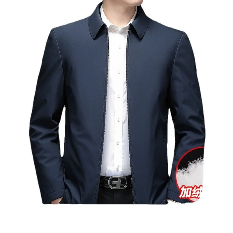 Winter Nieuwe Trend Heren Donsjack Man Revers Business Casual Pufferjas Heren Kleding Herfst Kleding Ropa Hombre Fcy4662