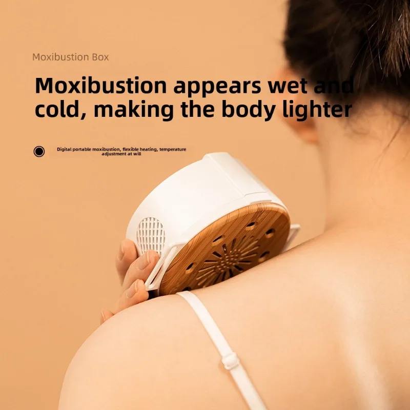 intelligent warm moxibustion health care portable portable moxibustion waist cervical spine New home moxibustion box,