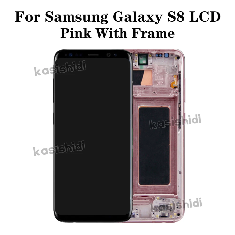 TFT S8 Display Screen Replacement for Samsung Galaxy S8 TFT Lcd Display Digital Touch Screen with Frame Assembly