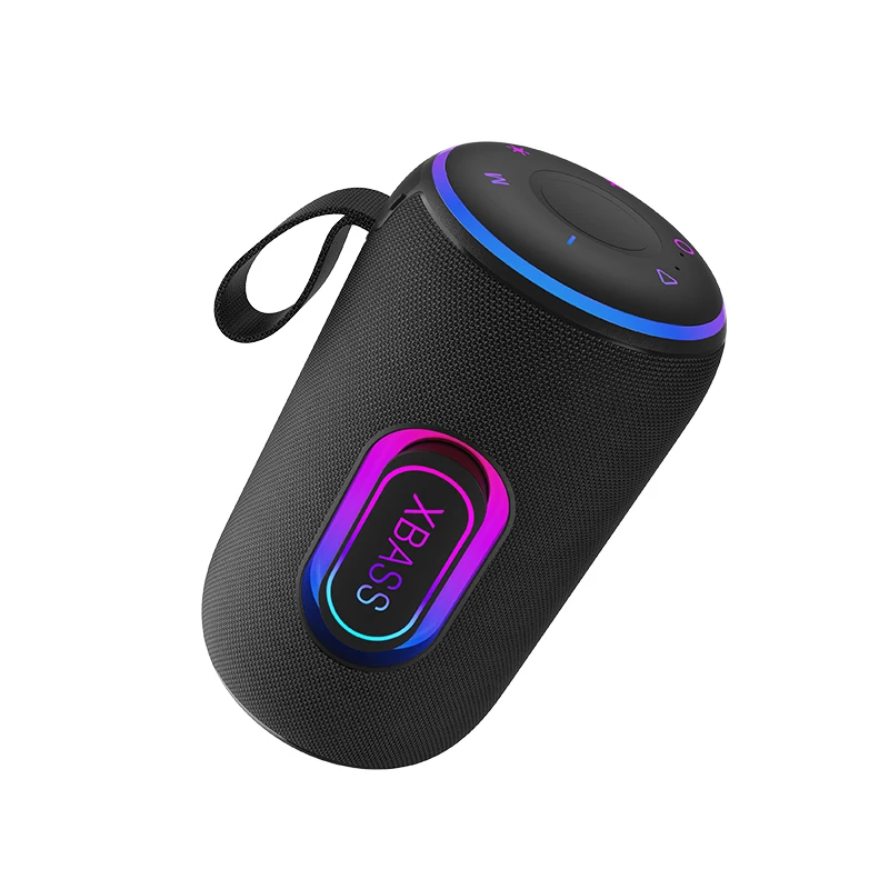 

60W Wireless Speakers With RGB Lighting, IPX6 Waterproof Portable Speakers High Volume, Deep Bass, Subwoofer, For Outdoors, Home