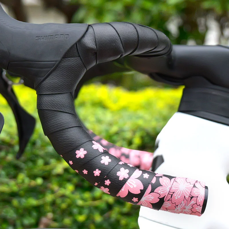 Bicycle Handlebar Tapes Shock-Absorption Comfortable Cycling Handlebar Tape Road Bike Drop Bar Tape Road Bicycle Handle Bar Tape