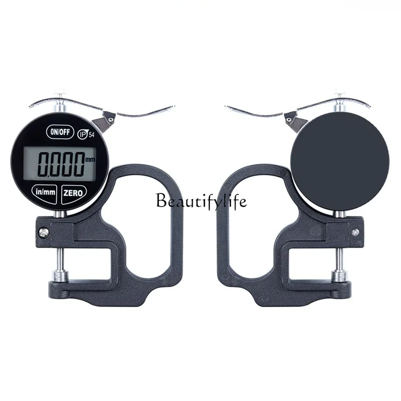 

*Oil-proof digital display percentile thicknessgauge high precision 0.001mm paper film fabric leather metal