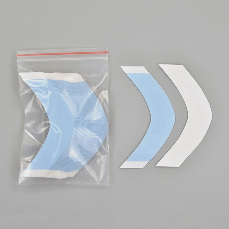 108Pcs Super Strong Hair Wig Tape Double Adhesive Extension Tape Strips Waterproof For Toupee/Lace Wigs Film CC Shape