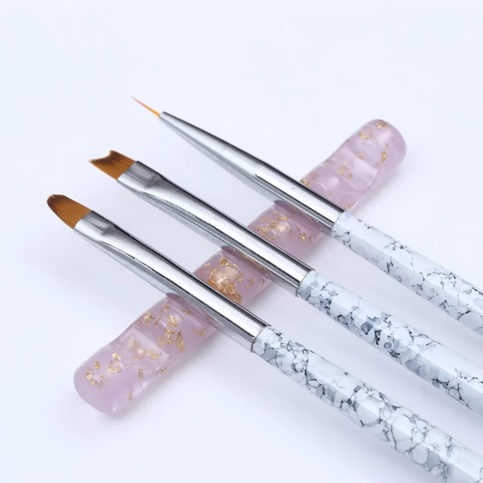 1 Pieza de 5 Cuadrículas Estante Acrílico Transparente para Pinceles de Uñas Soporte para Lápices de Pintura Soporte de Exhibición de Pinceles de Gel UV Colorido 3