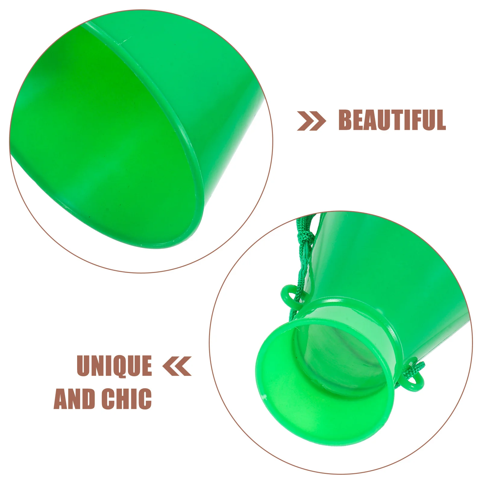 

Collapsible Megaphone Cheerlead Speaker Horn Noise Maker Cheering Big Football Party Favors