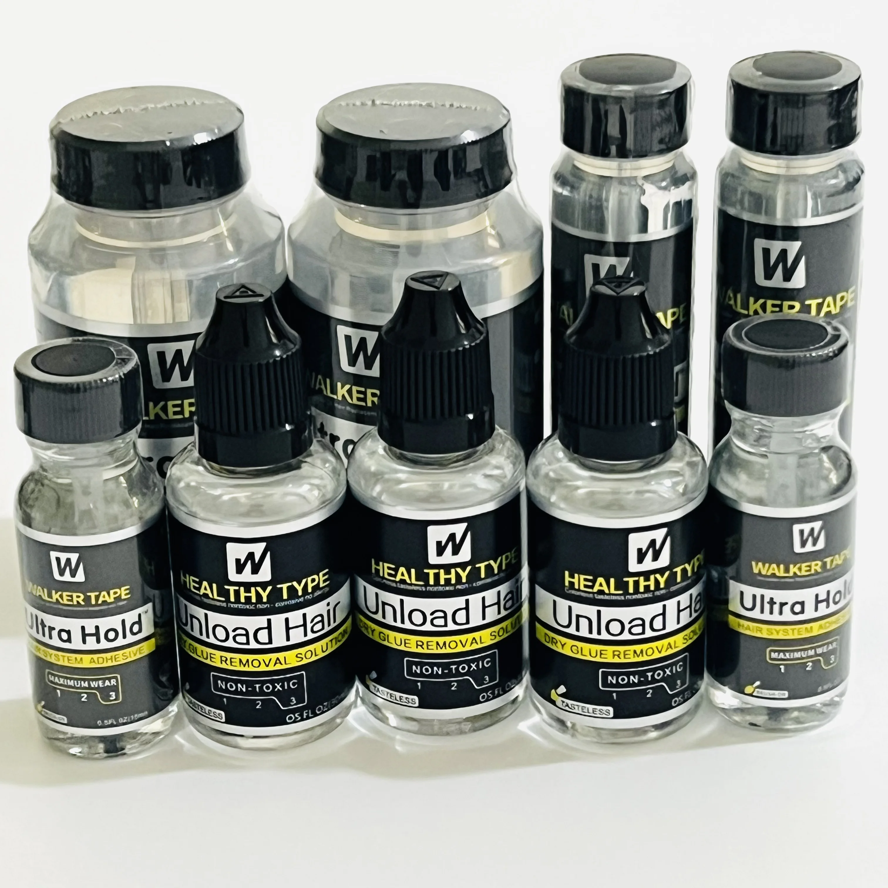 Ultra Hold Lace Wig Glue Wholesale Walker Tape Waterproof Transparent Lace Adhesive for Hair Replacement Brush-on Glue