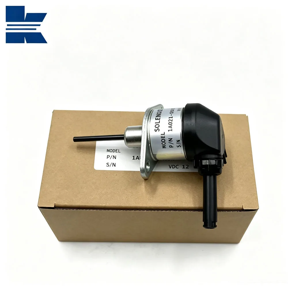 3Pin Waterproof Plug For Kubota V2003 V2203 / 12V Fuel Shut Off Stop Solenoid 1A021-60017 1A021-60013 1A021-60014 1A021-60015