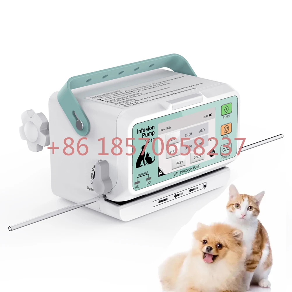 New Hot Sale Medical Portable Volumetric Infusion Pump Electronic Iv Infusion Syringe Pump Veterinary Infusion Pump