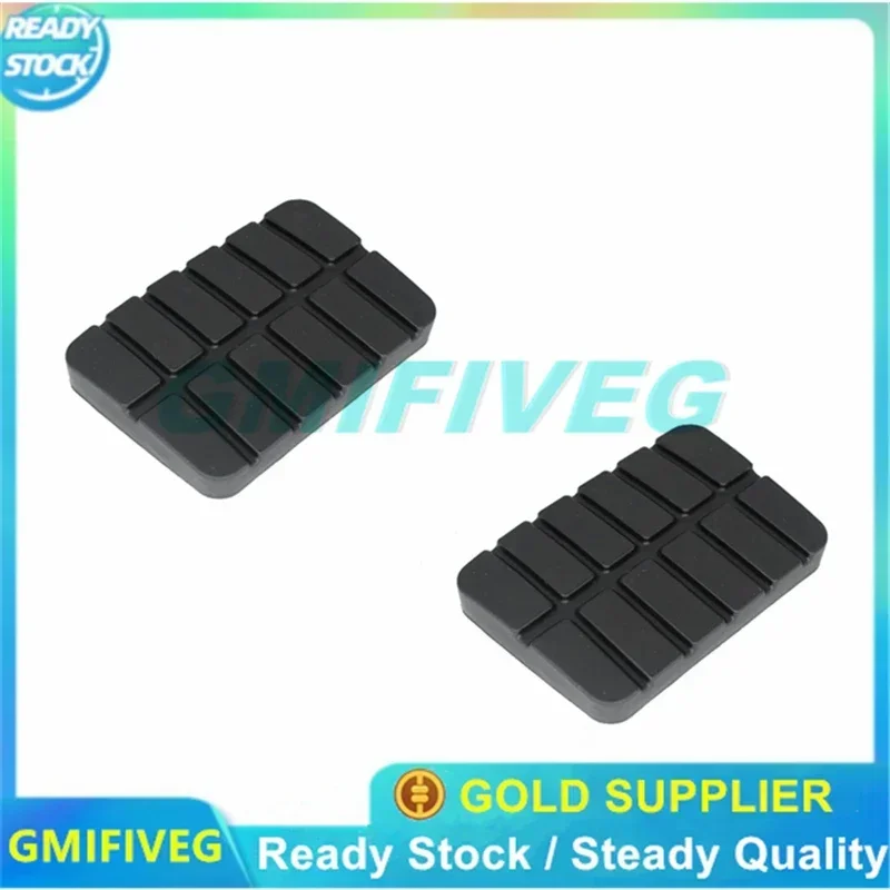 2PCS Car Brake/Clutch Pedal Rubber Pads Cover Set 49751-NI110 Manual Transmission for NISSAN NAVARA All D21 D22 Series 1986-2006