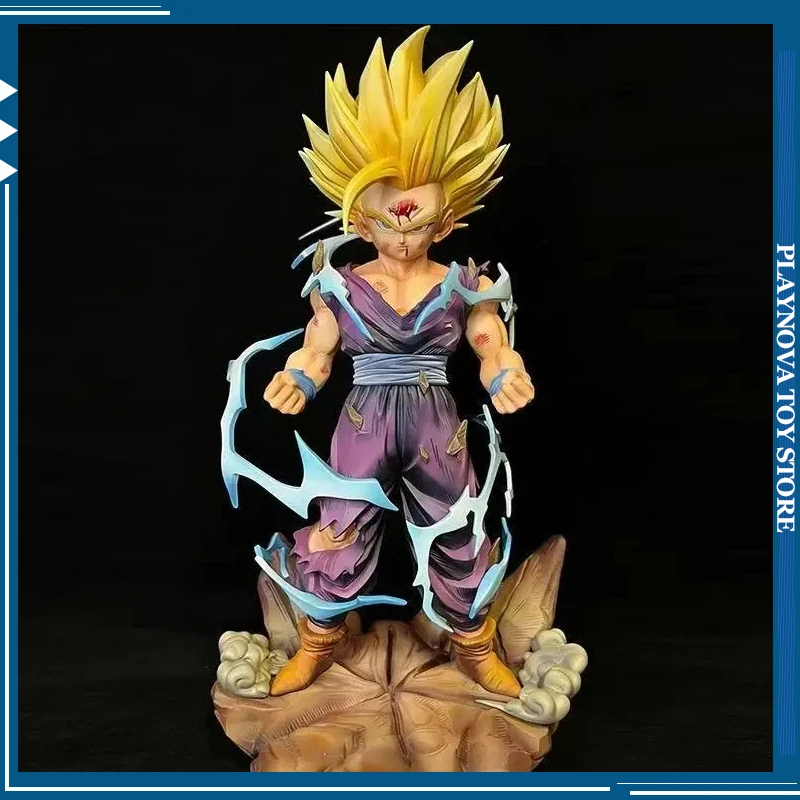 

11.42inch/29cmDragon Ball Z Son Gohan Figure Replace Heads Gohan Super Saiyan Pvc Action Figures Collection Mode Toys Gifts