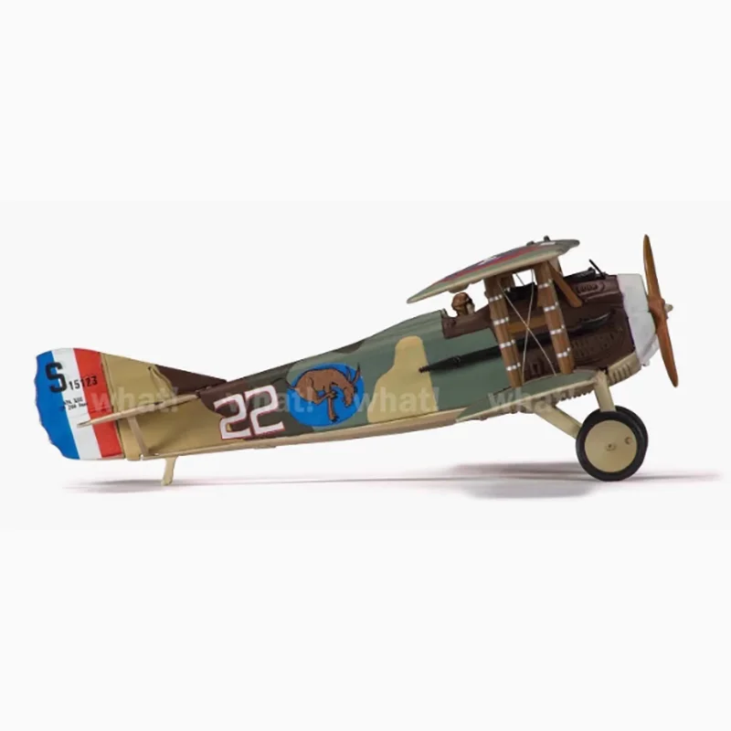 Diecast 1/48 Scale AA37906 French Spad S.XIII Biwing Fighter Alloy Finished Model Toy Collection Decoration