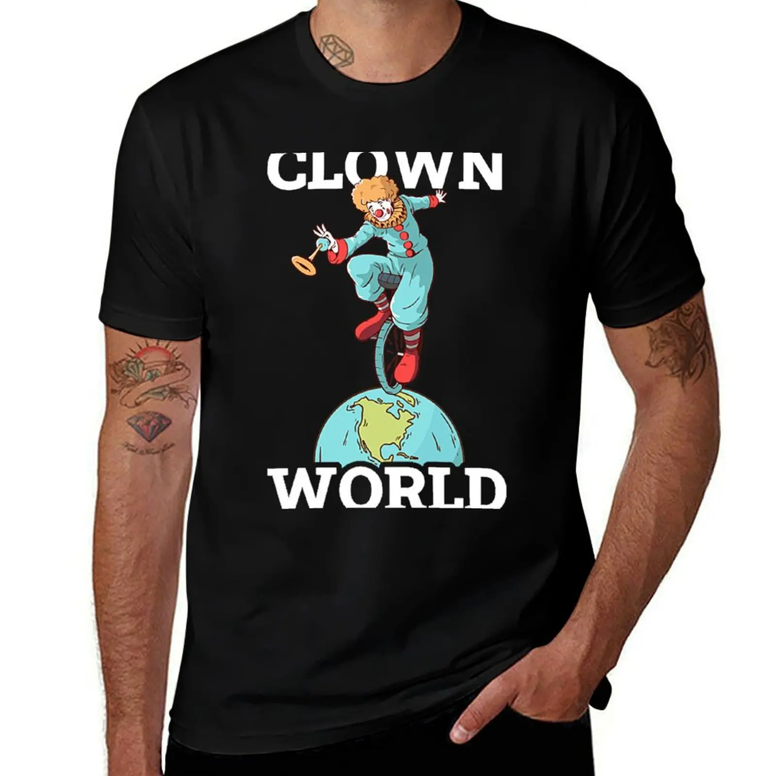 

Clown World Funny Clown Gift T-Shirt t shirt personalised man t shirts cotton