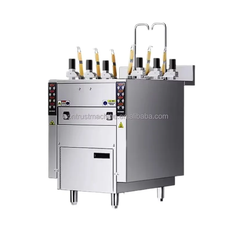 Automatic Restaurant Counter Top Electric Microwaveable Pasta Ramen Noodle Cooker Pump Commercial Noodle Cooking Machine
