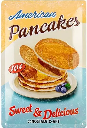 Nostalgic-Art Retro Tin Sign, 7.9