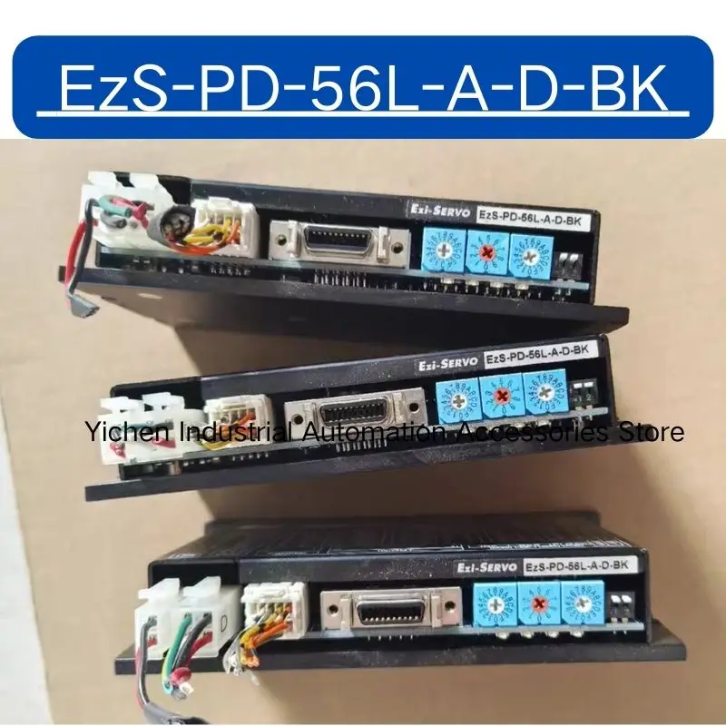 second-hand EZS-PD-56L-A-D-BK servo driver tested ok Fast Shipping