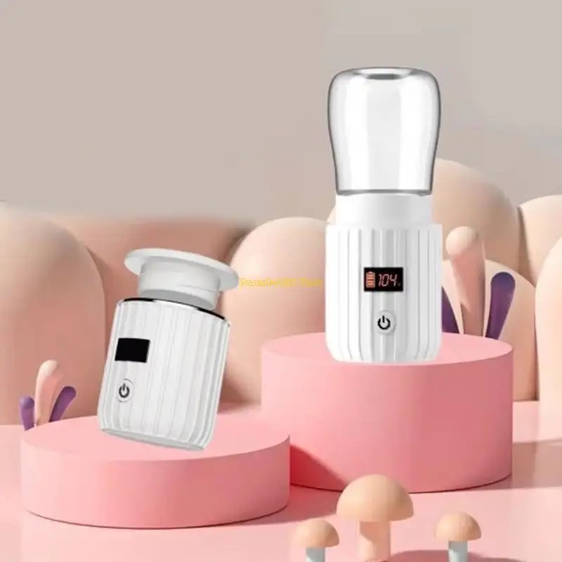 WXTD 경량 휴대용 병 따뜻한 전기 지능형 제어 모유 수유 우유 바쁜 부모를위한 따뜻한 부모 빠른 난방