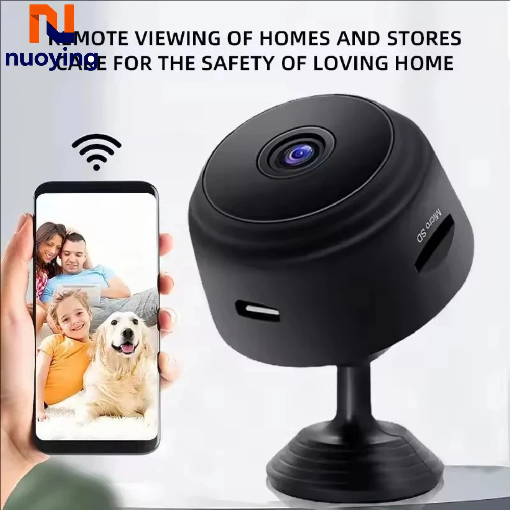 Sicherheitsüberwachungskamera A9 WiFi Mini-Kamera Drahtloser Videorekorder Smart Home Überwachungskamera für Kleinkinder und Haustiere