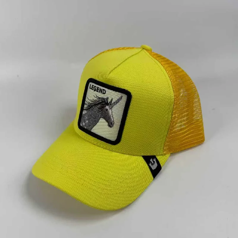 

Goorin Bros The Original Trucker The Flamingo Unicorn Mens Winter Caps Soft Cap Baseball Cap Animals Black Hat Caps