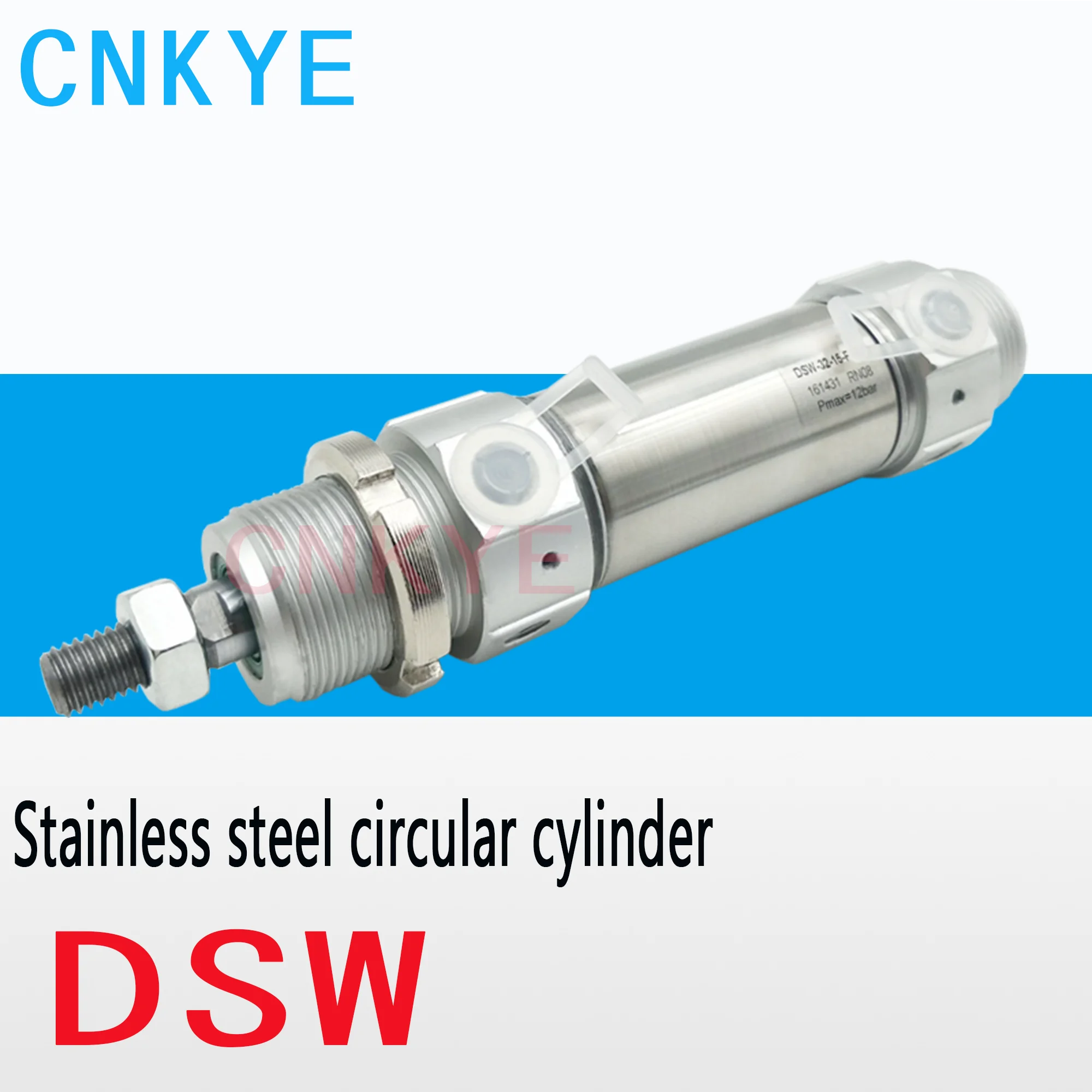 Stainless steel circular cylinder DSW-32-25-40-50-63-80-100-125-150-160-200-250-300-320-P-A-B-PPV-A-B DSW-63-80-PPV-A-B 161598